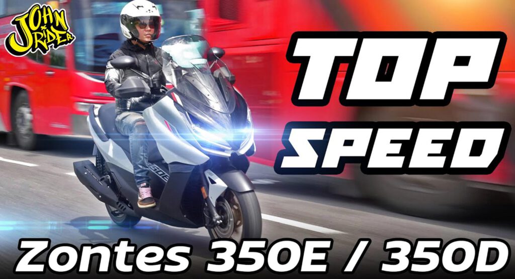 Top Speed Zontes 350E by จอห์นไรเดอร์ - Johnrider