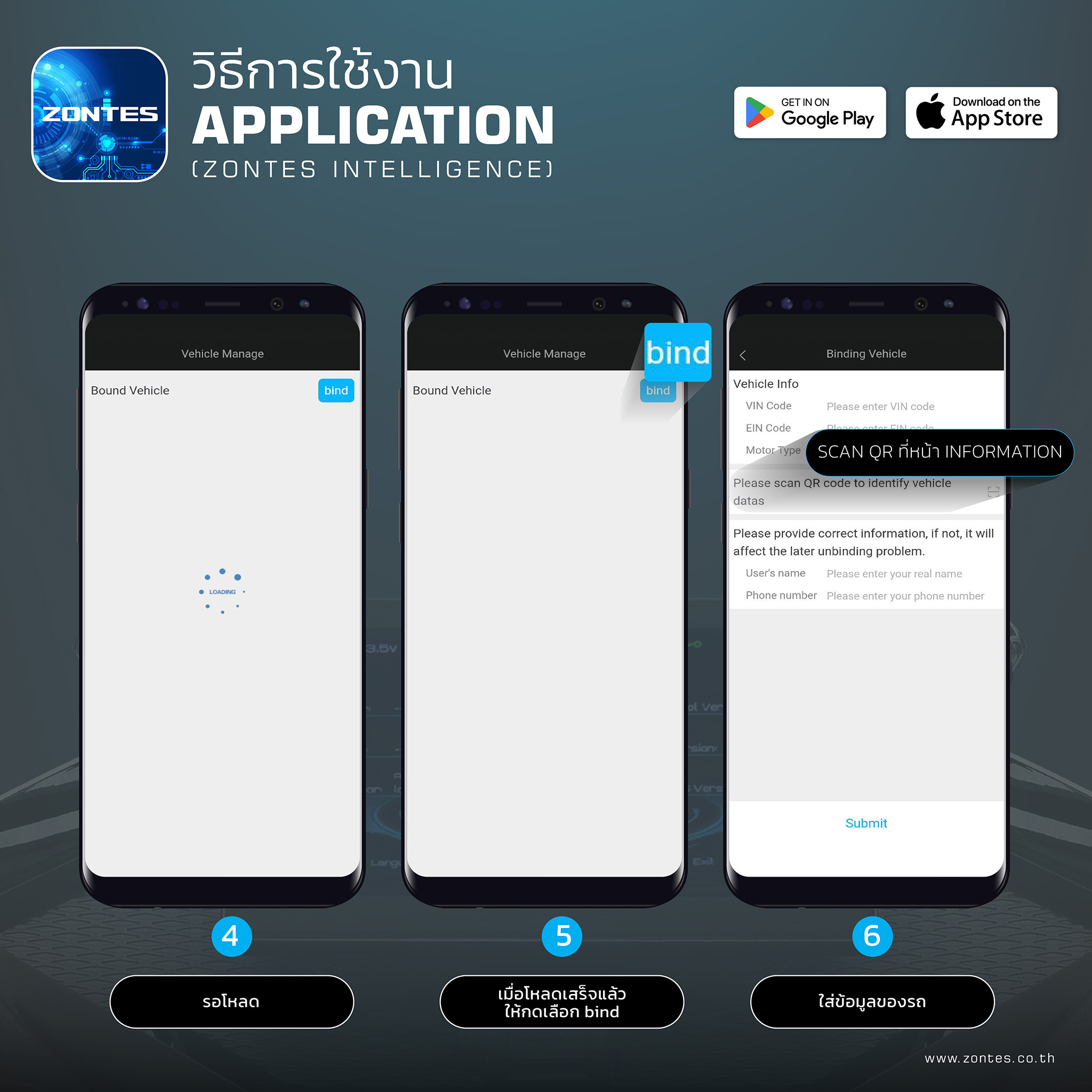 วิธีใช้ app INTELLIGENCE